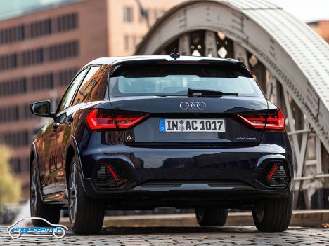 Audi A1 allstreet - Heckansicht