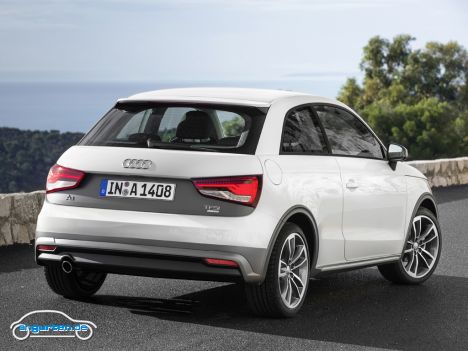 Audi A1 Facelift - Farbe: Cortinaweiß