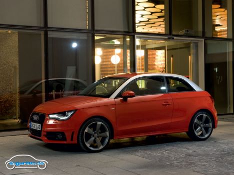 Audi A1 S-Line - Seitenansicht