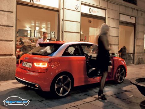 Audi A1 S-Line - Seitenansicht