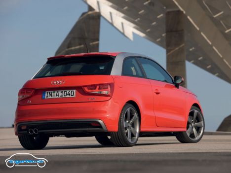 Audi A1 S-Line - Heckansicht