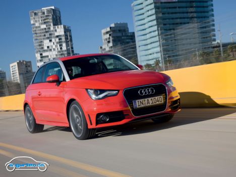 Audi A1 S-Line - Fahraufnahme