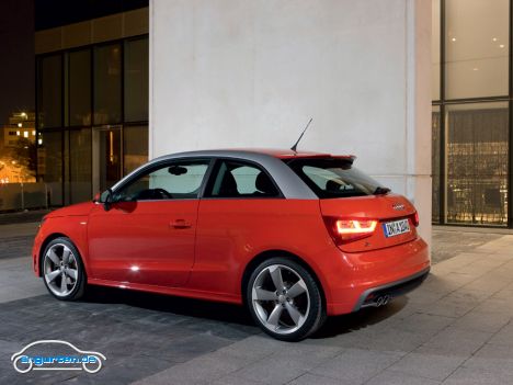 Audi A1 S-Line - Seitenansicht