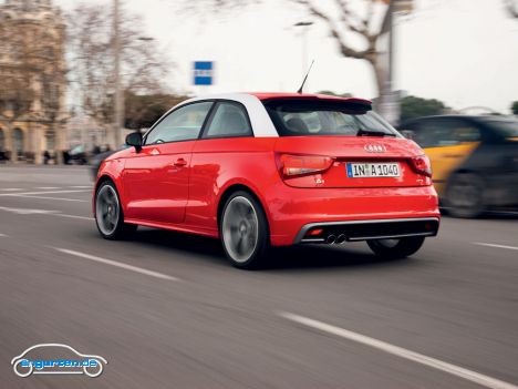 Audi A1 S-Line - Seitenansicht