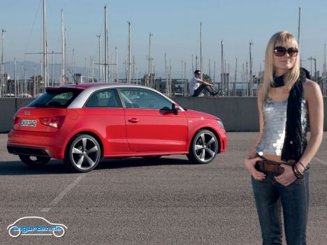 Audi A1 S-Line - Seitenansicht