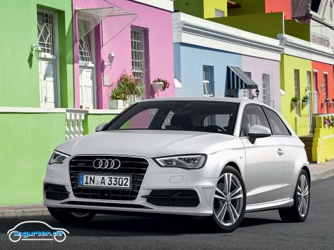 Audi A3 - Etwa 80 kilogramm Gewicht hat man beim neuen Audi A3 eingespart.