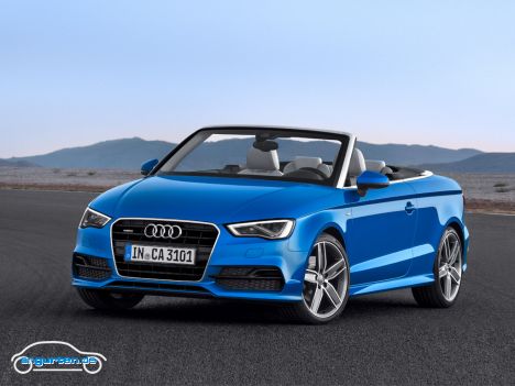 Audi A3 Cabrio - Auch das Gewicht ist geschrumpft - um etwa 50 Kilogramm sagt Audi.