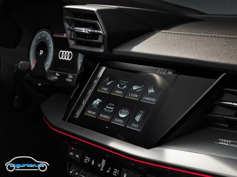 Audi A3 Limousine 2021 - Infodisplay