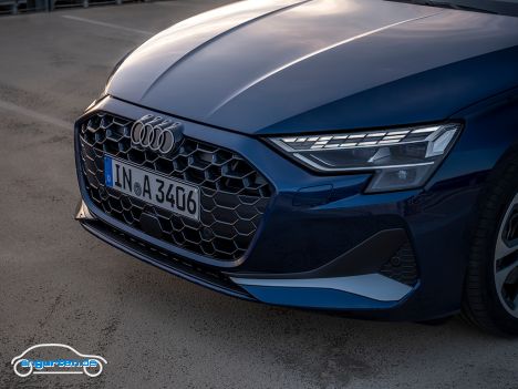 Audi A3 Sportback - Front in Blau