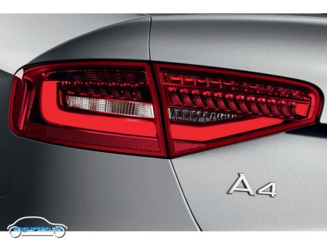 Audi A4 Facelift - Rückleuchte