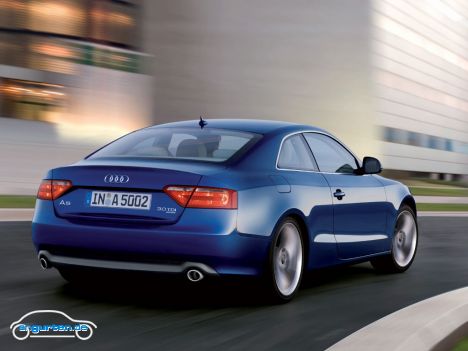 Audi A5, Heck