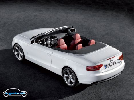 Audi A5 Cabrio - Ansicht von oben