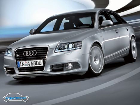 Audi A6 - Fahraufnahme