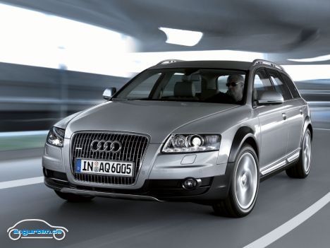 Audi A6 Allroad Quattro - Fahraufnahme