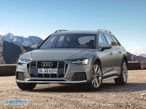 Audi A6 allroad quattro 2020 - Die Motoren reichen von 231 PS bis zu 350 PS.