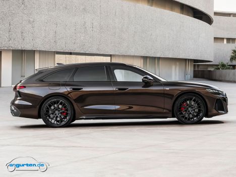 Audi A6 Avant (C9, 2025) - Und zum Schluss noch die Seitenansicht.