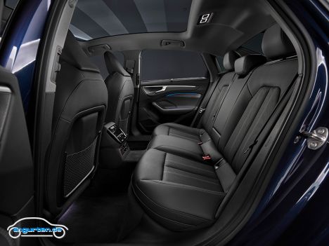 Audi A6 Limousine 2025 - Rücksitze