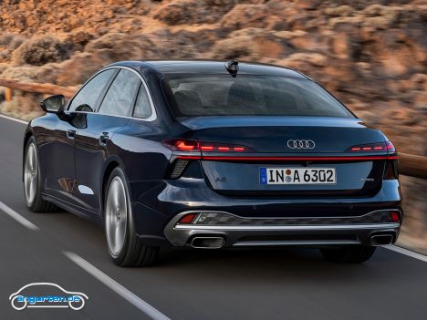 Audi A6 Limousine 2025 - Heckansicht