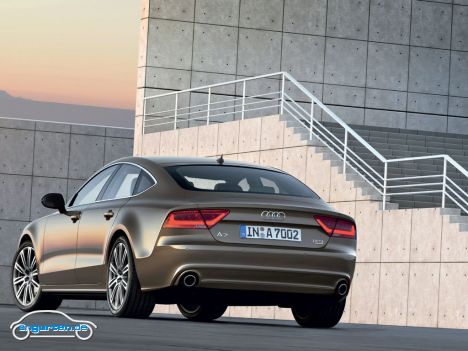 Audi A7 Sportback - Heckansicht