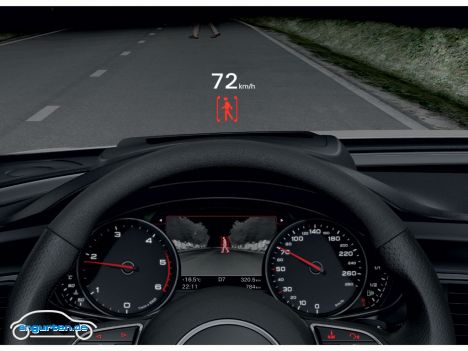 Audi A7 Sportback - On Screen Display