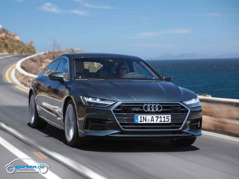 Audi A7 Sportback - Farbe: Tritonblau