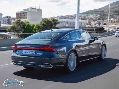 Audi A7 Sportback - Farbe: Tritonblau