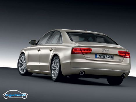 Audi A8 - Heckansicht