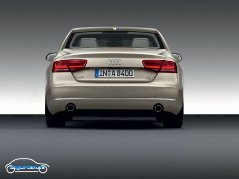 Audi A8 - Heckansicht