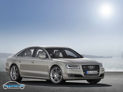 Audi A8 Facelift 2014 - So lassen wir die restlichen Bilder des Facelifts einfach mal stehen und wirken.