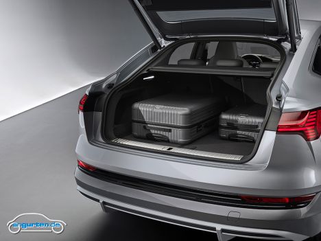 Der neue Audi e-tron Sportback - Kofferraum