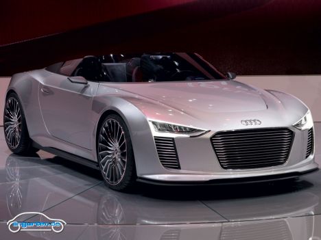 Audi e-tron Spyder - Vorstellung auf dem Pariser Automobilsalon 2010