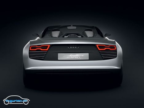 Audi e-tron Spyder - Standaufnahme Heck