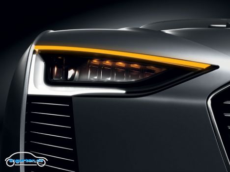 Audi e-tron Spyder - Frontscheinwerfer, Blinker