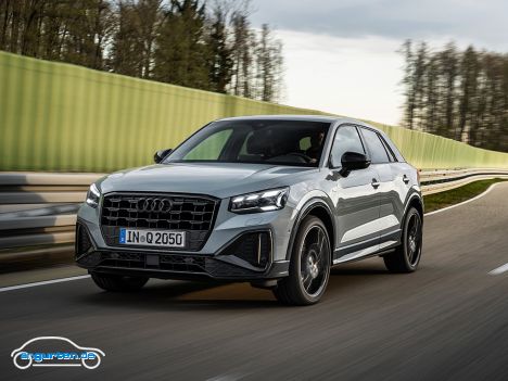 Audi Q2 Facelift 2021 - Frontansicht