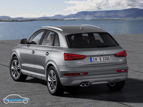 Audi Q3 Facelift - Farbe: Daytonagrau Metallic