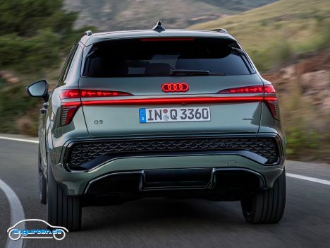 Audi Q3 SUV (FJ, 2026) - Heckansicht