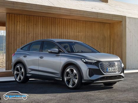 Audi Q4 Sportback e-tron - Den Audi Q4 Sportback e-tron gibt es mit Hinterrad- und Allradantrieb.