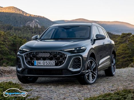 Der neue Audi Q5 kommt definitiv im aktuellen Design von Audi an.