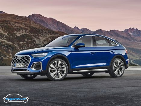 Audi Q5 Sportback 2021 - Frontansicht