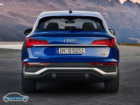 Audi Q5 Sportback 2021 - Heckansicht