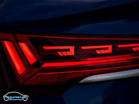 Audi Q5 Sportback 2021 - Rückleuchte Design