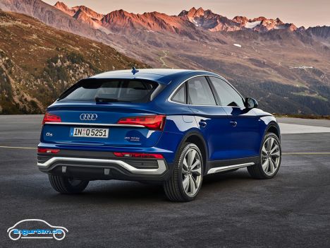 Audi Q5 Sportback 2021 - Heckansicht