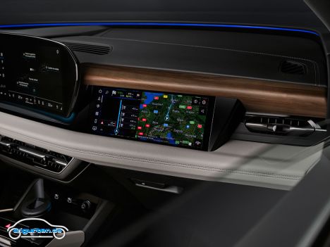 Audi Q6 Sportback e-tron (2025) - Beifahrerdisplay