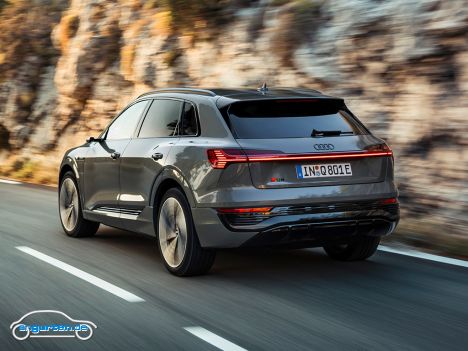 Audi Q8 e-tron 2023 - Heckansicht