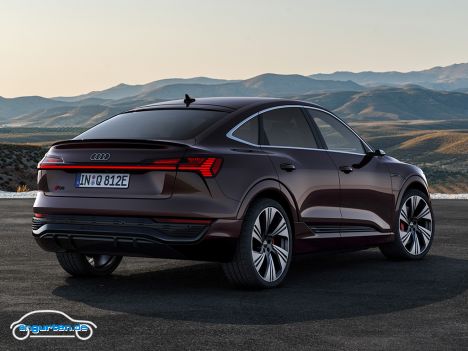 Audi Q8 Sportback e-tron 2023 - Heckansicht