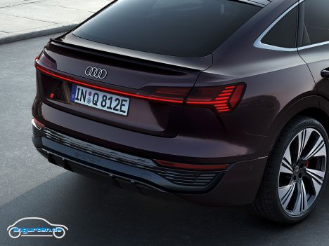 Audi Q8 Sportback e-tron 2023 - Heckansicht