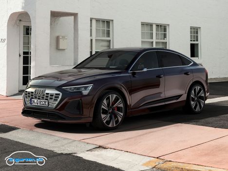 Audi Q8 Sportback e-tron 2023 - Frontansicht