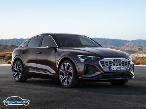 Audi Q8 Sportback e-tron 2023 - Frontansicht