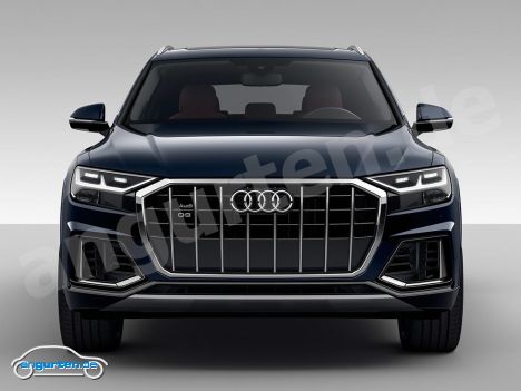 Audi Q9 Teaserbild. - Wir haben mit der KI etwas entworfen.