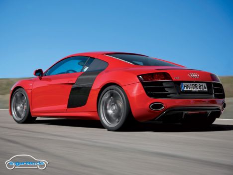 Audi R8 - Heckansicht